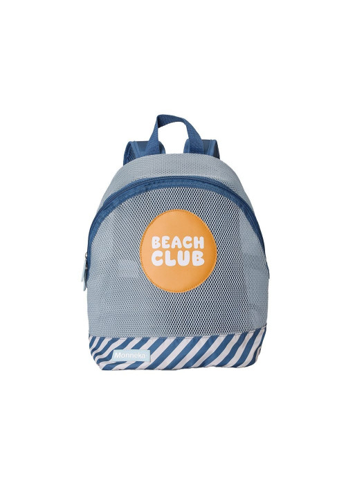 Mochila Infantil Antiarena Stripes Blues & Beyond MONNEKA