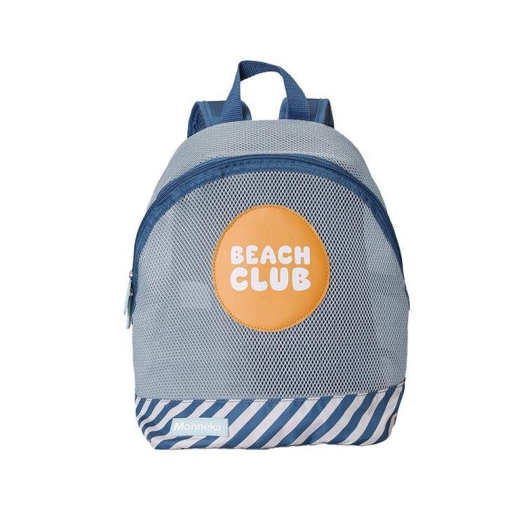 Mochila Infantil Antiarena Stripes Blues & Beyond MONNEKA
