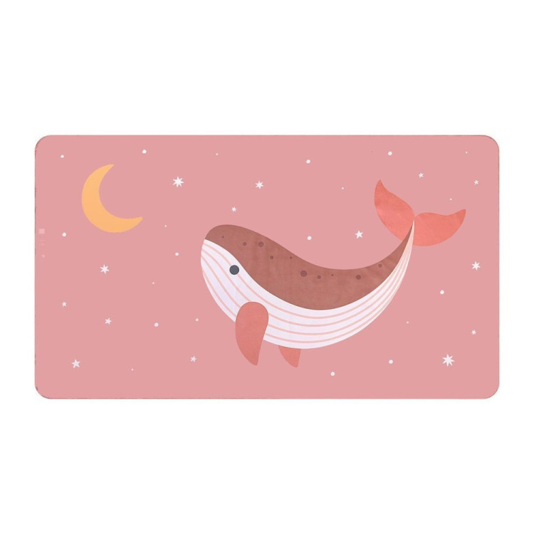 Toalla Playa Microfibra Whale Pink MONNEKA
