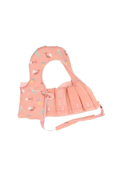 Chaleco Flotador Aprendizaje Mermaid Cats Talla 1-2 años MONNEKA