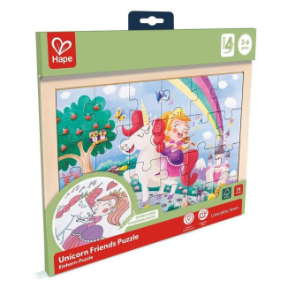 Puzle Amigos del Unicornio HAPE