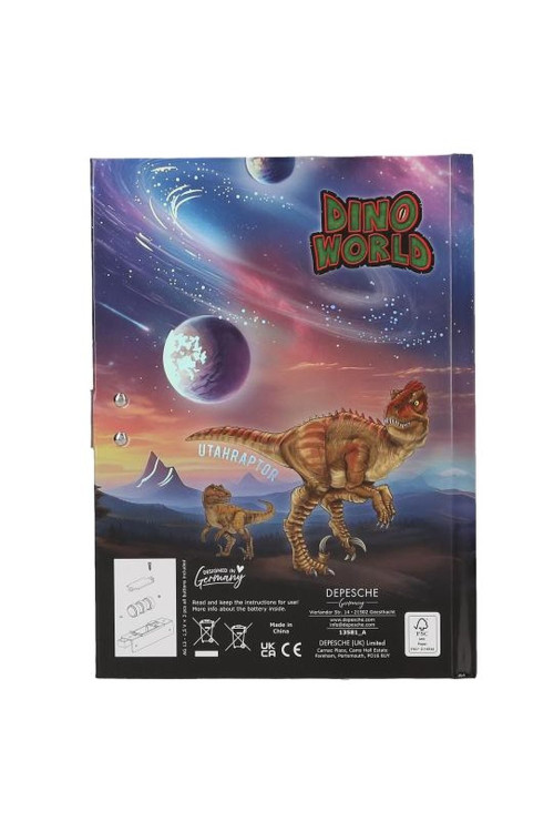 Dino World diario con código y sonido BY DEPESCHE