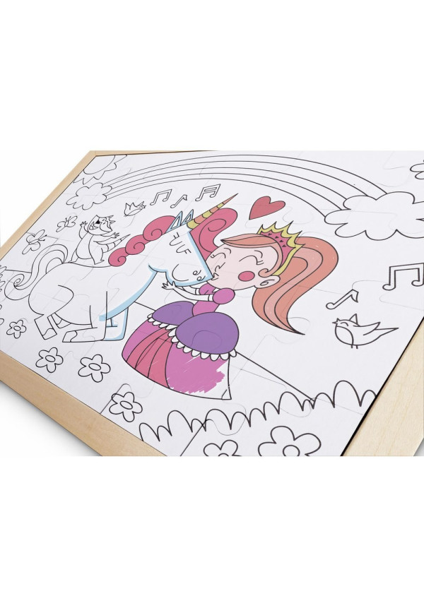Puzle Amigos del Unicornio HAPE