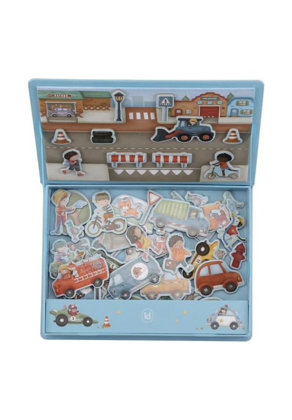 Juego Magnetico Vehiculos LITTLE DUTCH