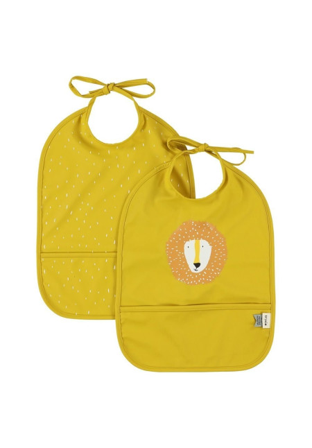 Babero impermeable 2-pack - Mr. Lion TRIXIE