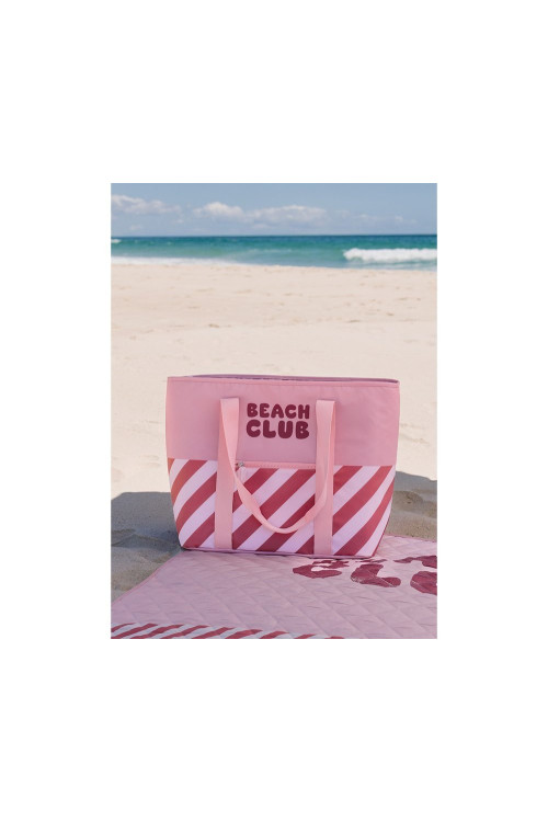 Bolso Tote Nevera Stripes Bloom & Blush MONNEKA