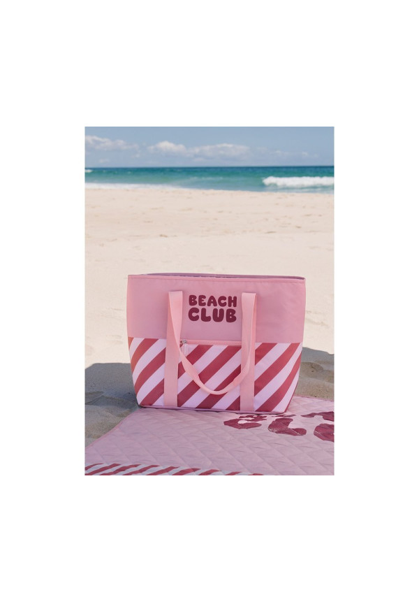 Bolso Tote Nevera Stripes Bloom & Blush MONNEKA