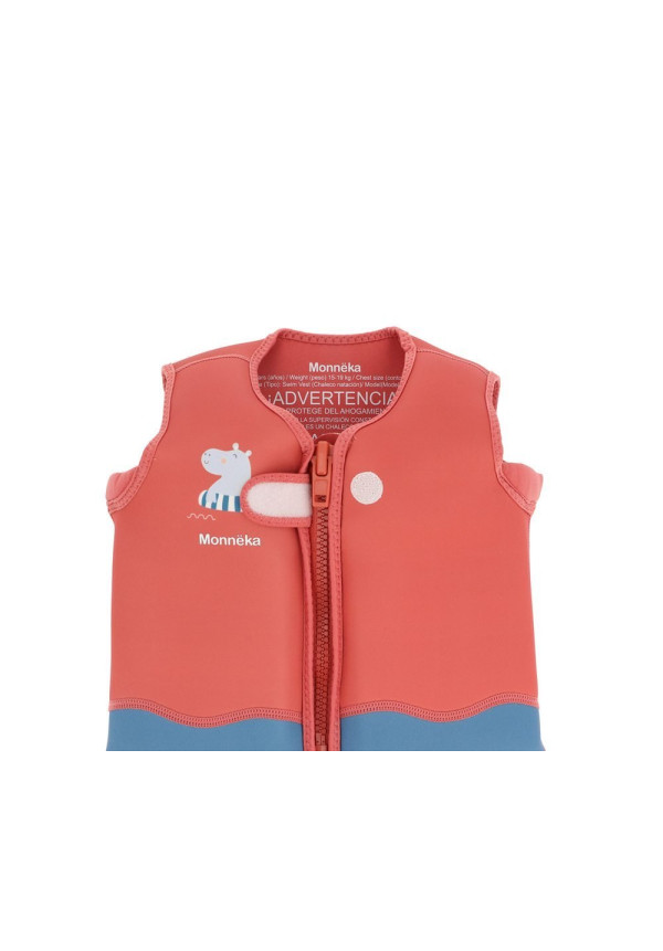 Chaleco Flotador Aprendizaje Hippos MONNEKA