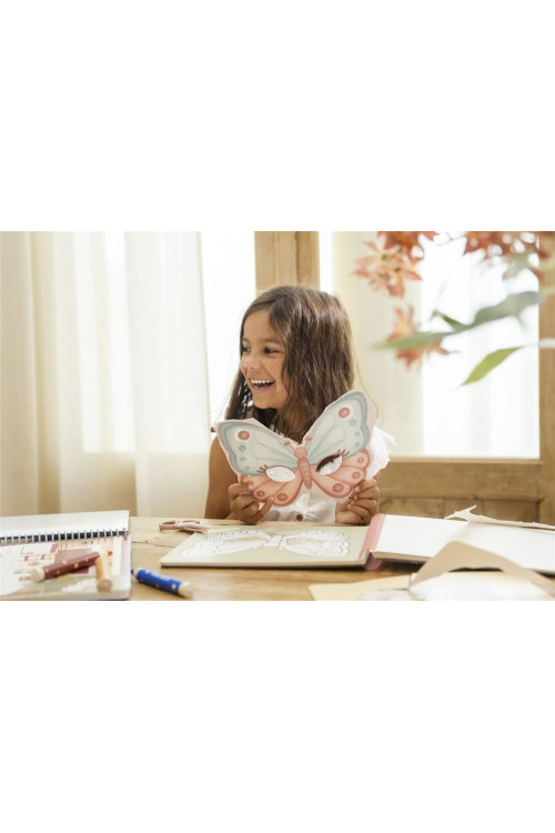 Libro recorta y pinta máscaras LITTLE DUTCH 