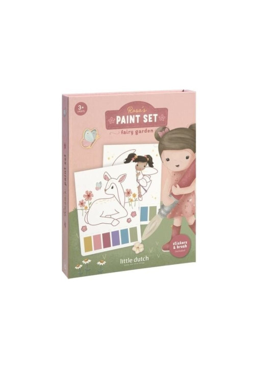 Set de pintura agua Rosa Fairy LITTLE DUTCH