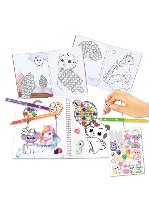 Ylvi Pop Paint libro para colorear BY DEPESCHE