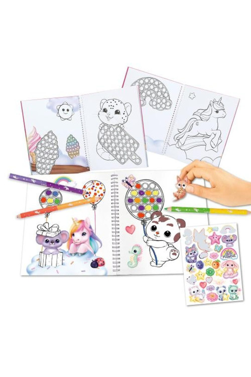 Ylvi Pop Paint libro para colorear BY DEPESCHE