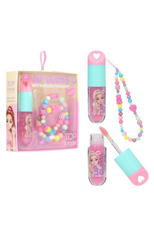 brillo de labios con colgante de perlas CANDY GLAM Top Model BY DEPESCHE