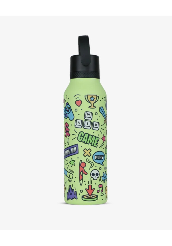 Botella Mii 600 Pedro Baigorria - Retro Gamer Sharp Green RUNBOTT