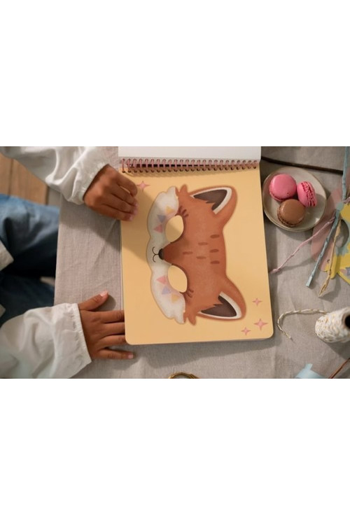 Libro recorta y pinta máscaras LITTLE DUTCH 