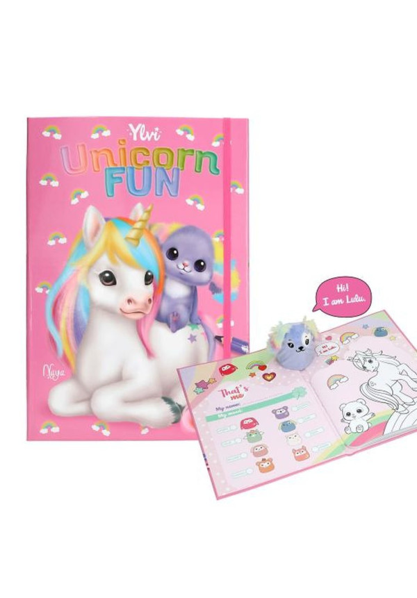 Libro colorear Ylvi unicorn Fun BY DEPESCHE