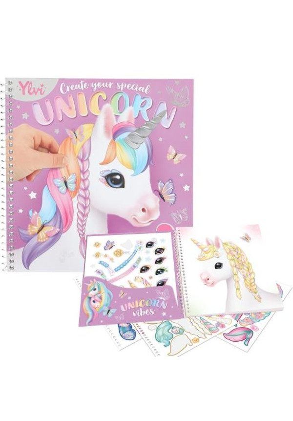 Pegatinas Ylvi Create Your Special Unicorn  BY DEPESCHE