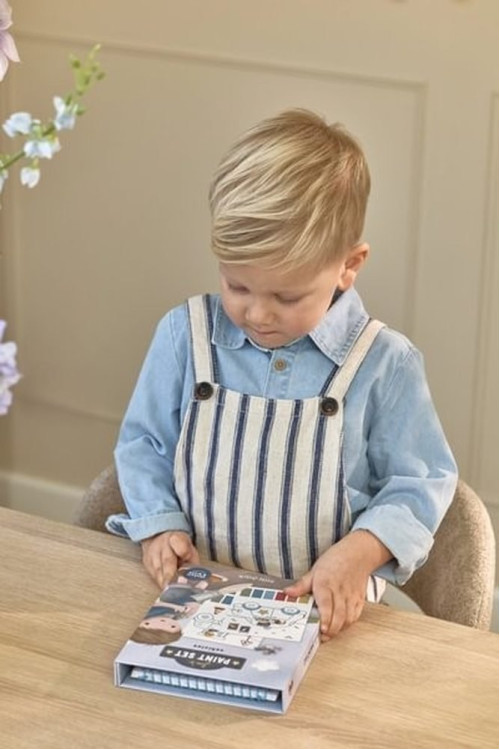 Set de pintura agua Jim vehículos LITTLE DUTCH