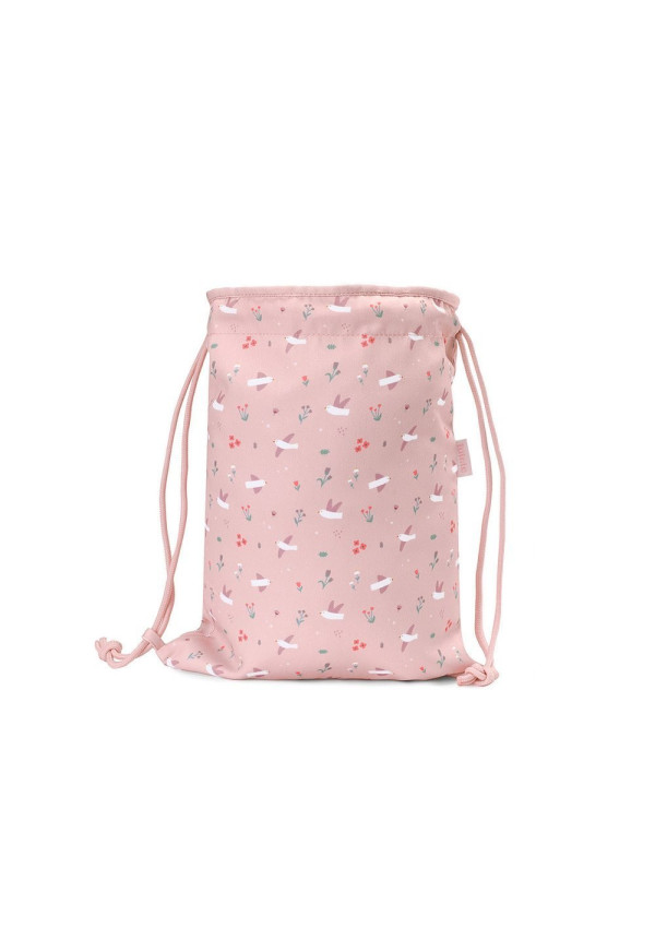Mochila Saco Tela Blossom Birds TUTETE