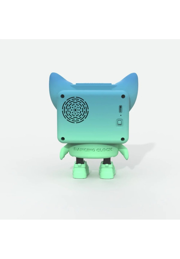 Despertador y Altavoz DANCING CLOCK - Azul MOB