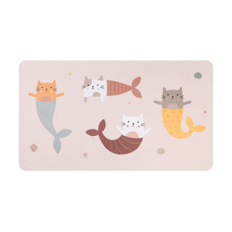 Toalla Playa Microfibra Mermaid Cats MONNEKA