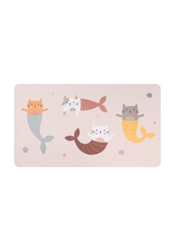 Toalla Playa Microfibra Mermaid Cats MONNEKA