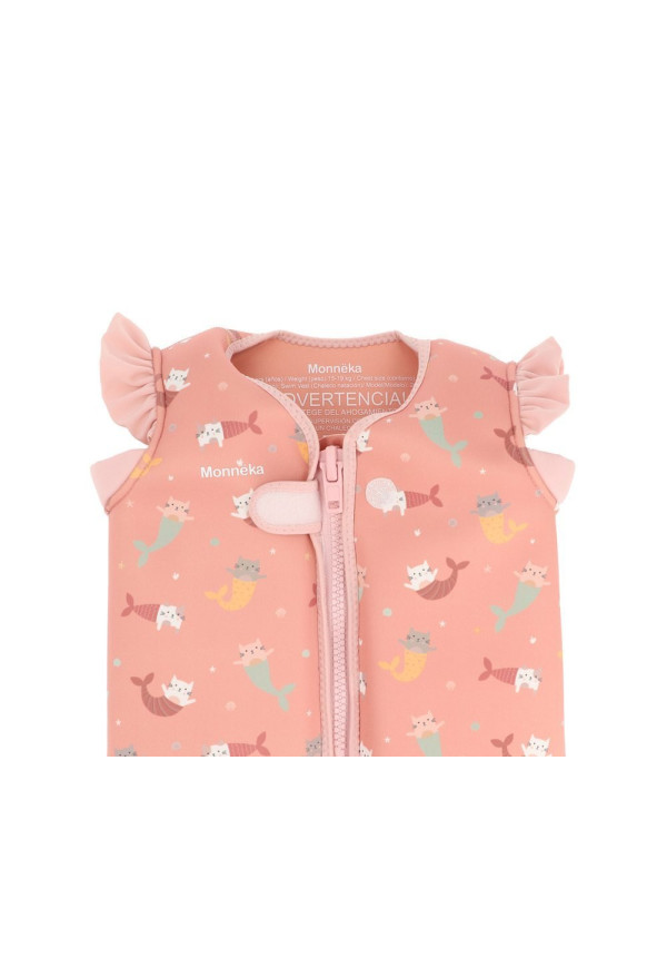 Chaleco Flotador Aprendizaje Mermaid Cats MONNEKA