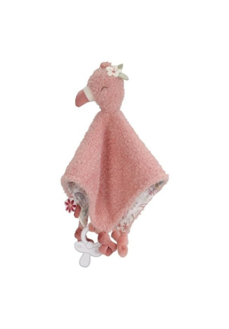 Doudou flamenco Safari Friends LITTLE DUTCH