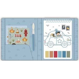 Set de pintura agua Jim vehículos LITTLE DUTCH
