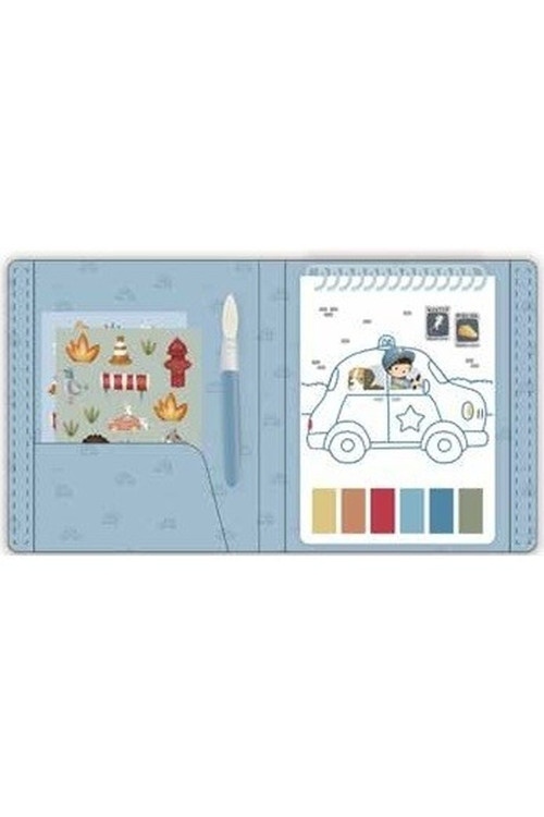 Set de pintura agua Jim vehículos LITTLE DUTCH