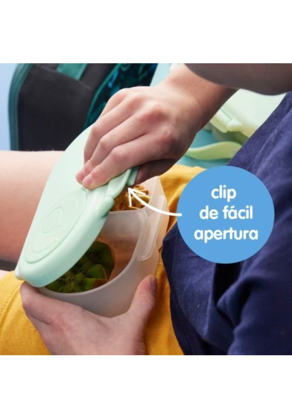Fiambrera infantil pequeña  snackbox - lilac pop BBOX
