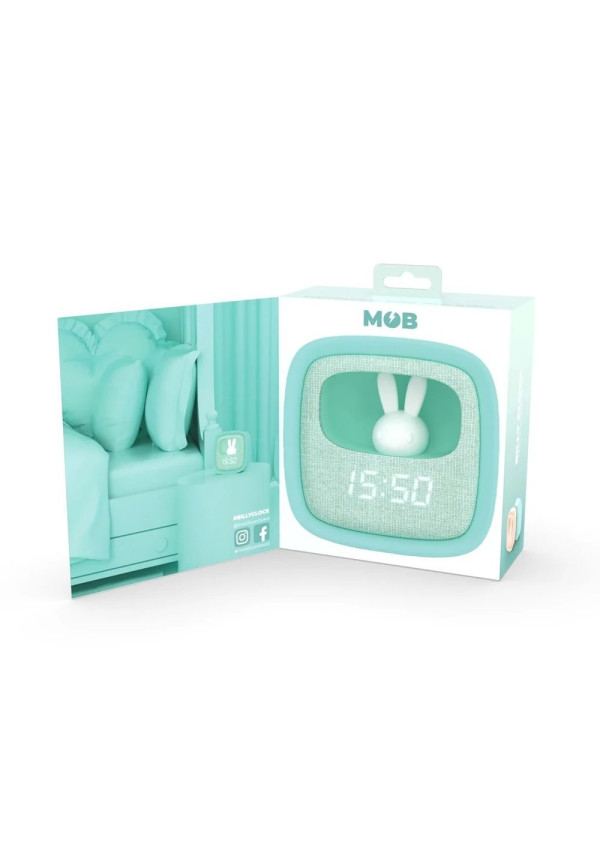 Despertador y Luz Nocturna BILLY CLOCK - Turquesa MOB