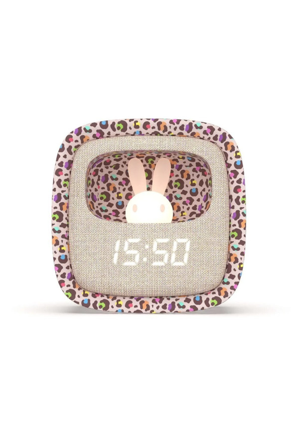 Despertador y Luz Nocturna BILLY CLOCK - Leopardo MOB 