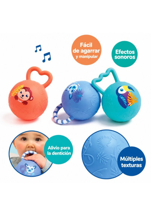 Sonajeros bolas LUDI