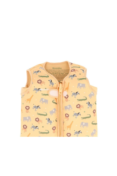Chaleco Flotador Aprendizaje Wild Animals MONNEKA