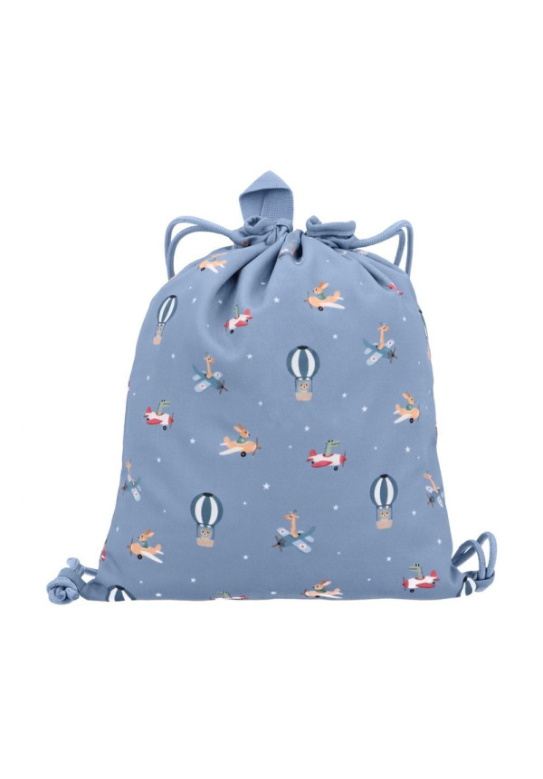 Mochila Saco Tela Planes TUTETE