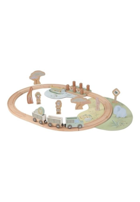 Sistema de tren Safari Friends LITTLE DUTCH