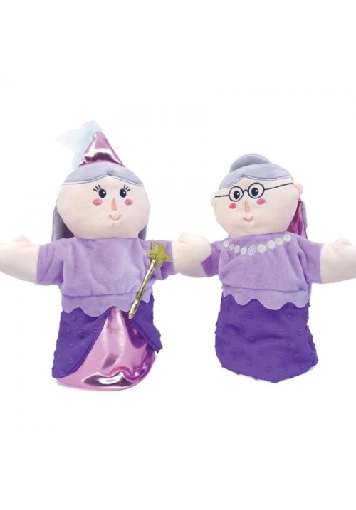 Marionetas de doble cara Abuela - Hada SVOORA