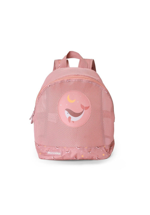 Mochila Infantil Antiarena Whale Pink MONNEKA