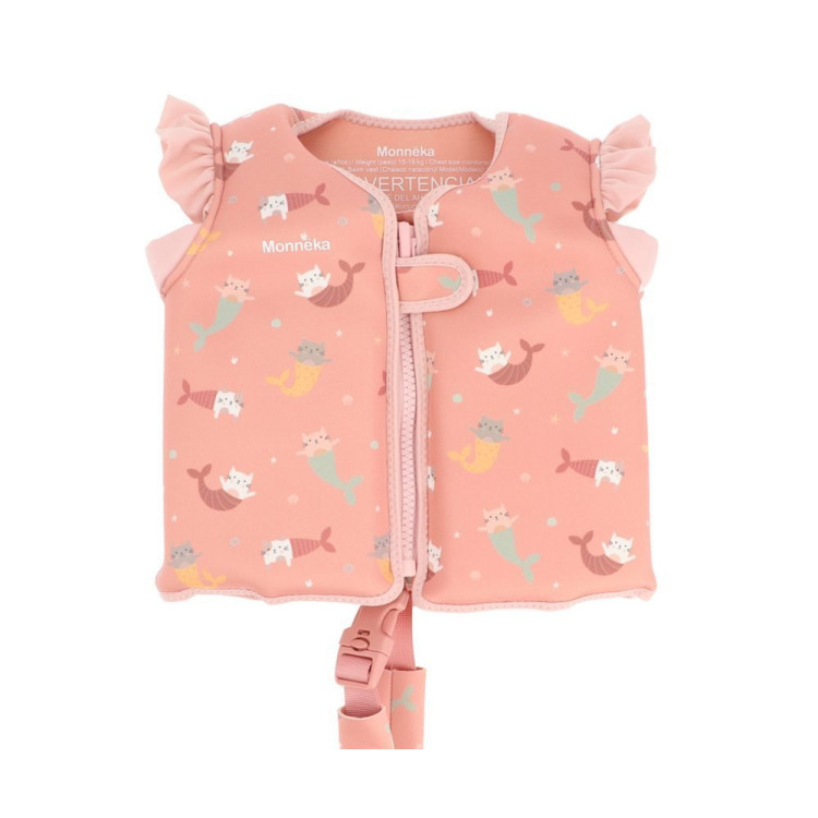 Chaleco Flotador Aprendizaje Mermaid Cats MONNEKA
