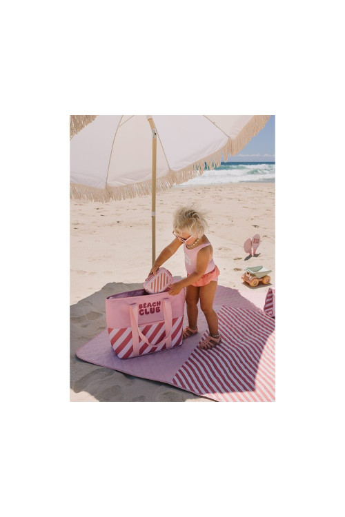 Bolso Tote Nevera Stripes Bloom & Blush MONNEKA