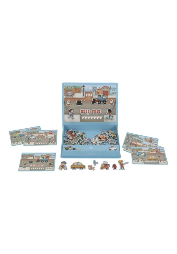 Juego Magnetico Vehiculos LITTLE DUTCH
