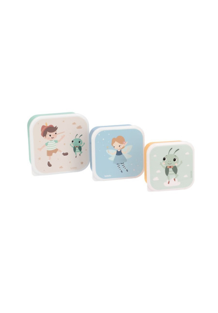 3 Cajas Almuerzo The Wooden Boy TUTETE