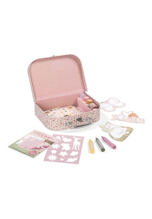 Maleta de creatividad  Rosa Fairy LITTLE DUTCH
