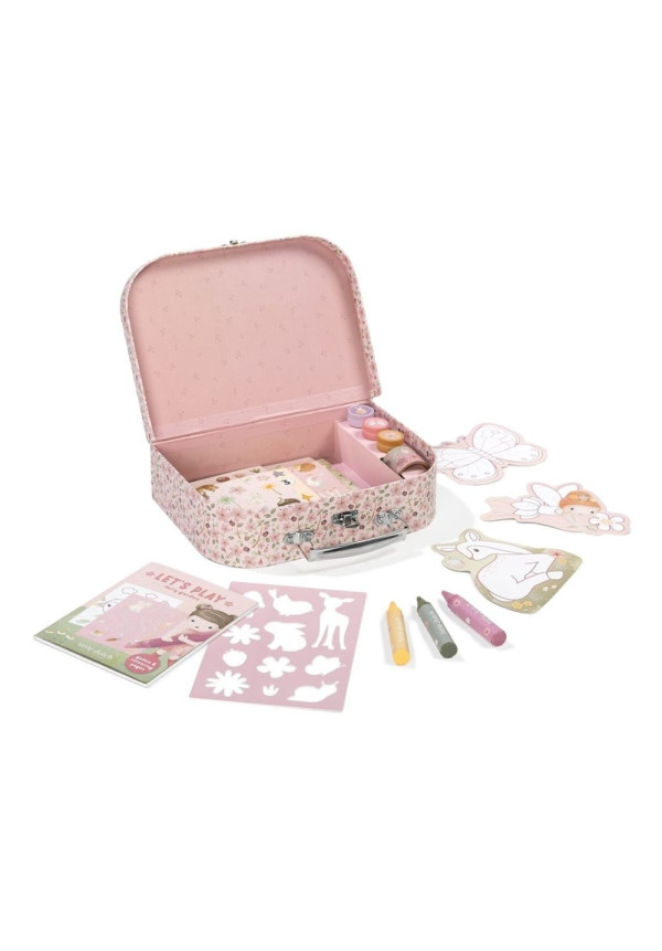 Maleta de creatividad  Rosa Fairy LITTLE DUTCH