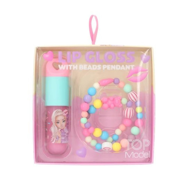 brillo de labios con colgante de perlas CANDY GLAM Top Model BY DEPESCHE