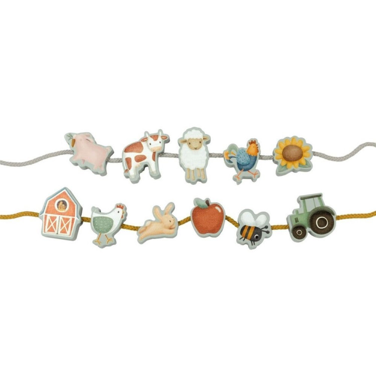 Figuras de madera para enlazar granja LITTLE DUTCH