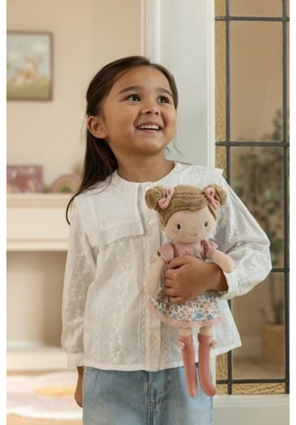 Muñeca de tela blandita 35 cm Rosa LITTLE DUTCH
