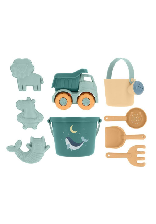 Set de Juguetes de Playa Whale Teal MONNEKA