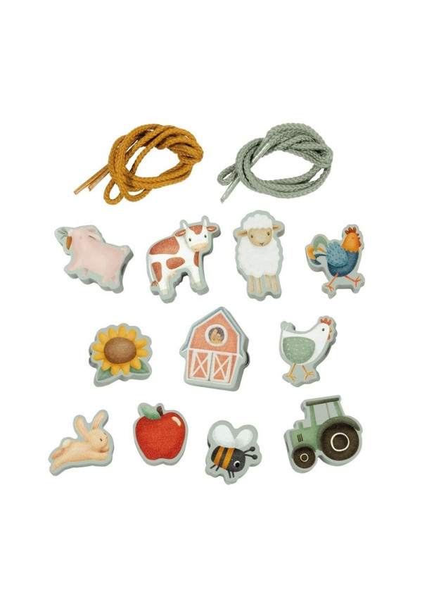 Figuras de madera para enlazar granja LITTLE DUTCH